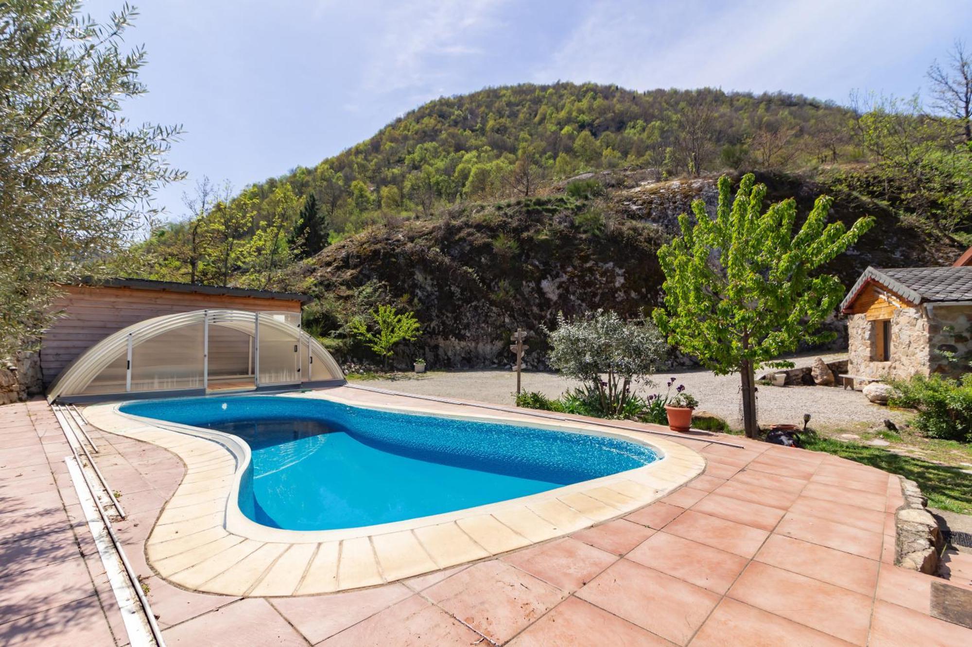 Chalet En Castel Ax-les-Thermes Exteriér fotografie